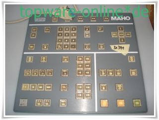 341 CNC Fräsmaschine Maho Bedienpult Simulation Training Tastatur