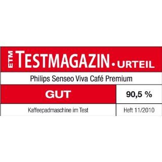 Philips HD7835/10 Senseo Viva Café Premium, platin, Testmagazin