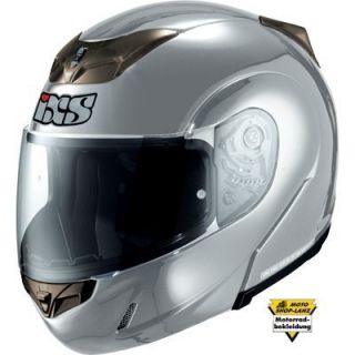 IXS HX335 Helm Klapphelm Motorradhelm Fiberglas Kevlar Carbon silber S