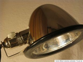 Stativ Lampe Tripod Lamp Stehlampe 30er 40er Bauhaus Lampe Chrom