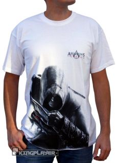  CREED T SHIRT ALTAIR WEIss GR S revelations brotherhood xbox 360 ps3