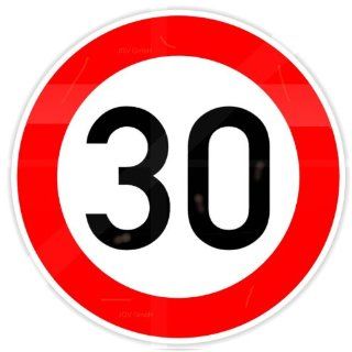 ORIGINAL Verkehrszeichen 30 Zone Verkehrsschild für den 30