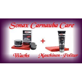 Sonax Carnauba Care Wachs +Maschinen Politur Auto
