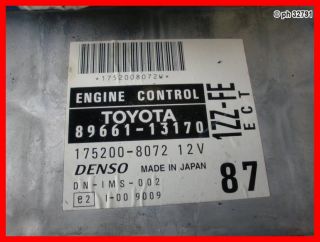 Steuergerät Toyota Corolla Verso E12 Denso 89661 13170 (347)