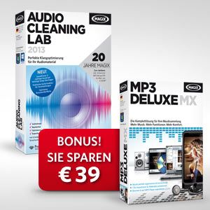 MAGIX Audio Cleaning Lab 2013 (Jubiläumsaktion inkl.  deluxe MX