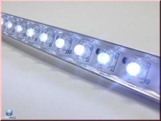 Superflux 60 LED Leiste Strip band Wasserdicht weiß 1m