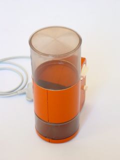 K3 elektrische KAFFEEMÜHLE von BOSCH   orange 70er Panton Ära K 3