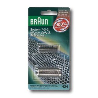 Braun Scherteile Kombipack 424 für Rasierer System 1 2 3, micron