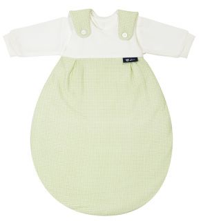 Alvi Baby Mäxchen Außensack Schlafsack außen ohne Arm Farbe karo