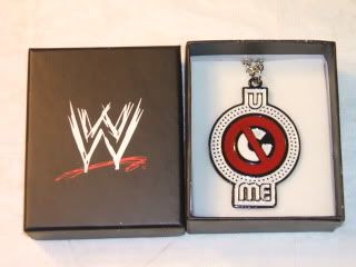 JOHN CENA U Cant See Me Silver Pendant Necklace Chain