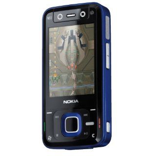 Handy Nokia N81 blau ohne Branding Elektronik
