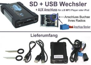 USB SD  CD Wechsler AUDI SEAT SKODA VW Radio Navi #5