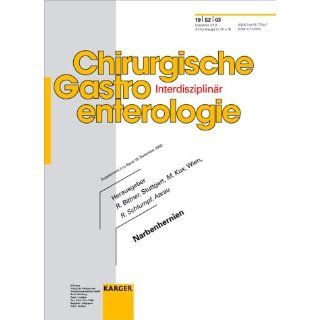 Narbenhernien Supplementheft Chirurgische Gastroenterologie 2003