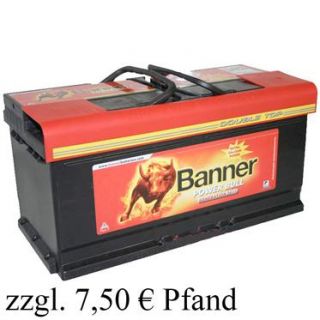 2011 BANNER12V 88Ah P8820 Autobatterie Starterbatterie Batterie Ampere