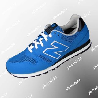 New Balance M373 blau Leder Sneaker Lifestyle Retrostyle Turnschuh Old