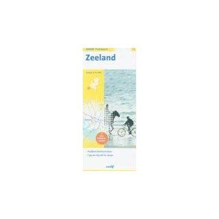 Fietskaart 14 Zeeland 1  75 000 mit Radwegen Englische