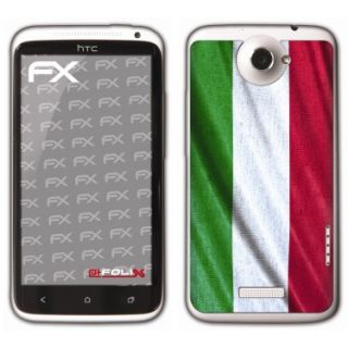 atFoliX Designfolie Italien Flagge für HTC One X