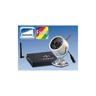 VisorTech Funk Videoüberwachungs Set 2.4 GHz mit Kamera