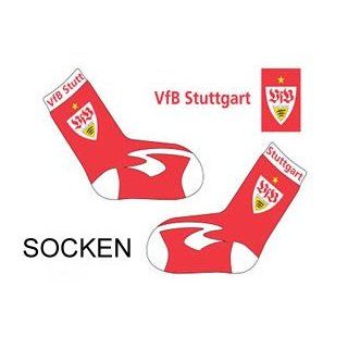 VfB Stuttgart   Socken   Gr. 39   42 Sport & Freizeit