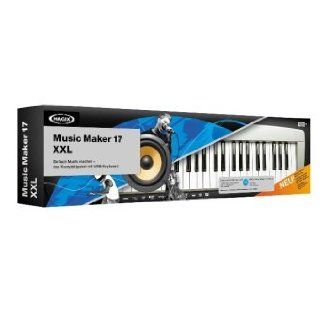 Magix Music Maker 17 XXL, 1 Premium DVD ROM und USB Keyboard Einfach