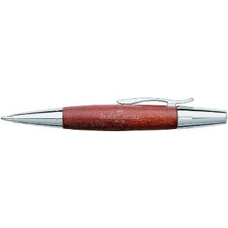 Kugelschreiber E Motion Chrom/Holz Braun Bürobedarf