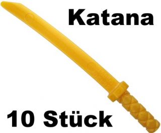 LEGO® NINJAGO 10 x Katana (Schwert, Waffe) gold golden