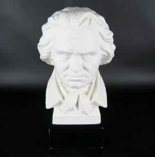 Goebel Porzellan Büste Ludwig van Beethoven signiert Bochmann