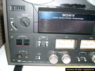 Sony TC 399 Tonbandgerät, 4 Spur Stereo u Mono,Aluspule,viel Zubehör