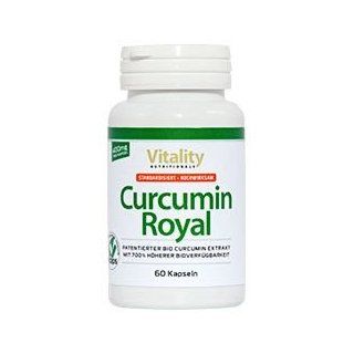 Curcumin Royal   Kurkuma Kapseln, 60 Kapseln Lebensmittel