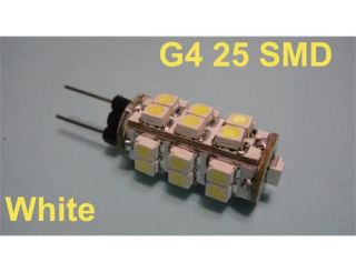 25 SMD LED G4 Strahler Lampe Birne LEDs Kalt weiss 12V