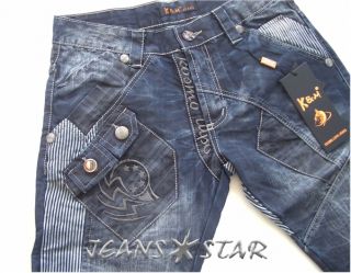 KOSMO LUPO KM383 Herren Designer Jeans Clubwear ★NEW★