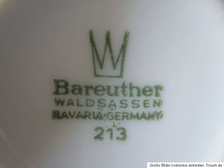 zweiteiliges Sammelgedeck Sammeltasse Bareuther Waldsassen Bavaria