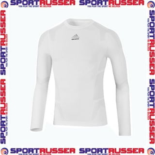 Adidas TECHFIT Preparation LS Funktionsshirt white