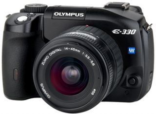 Olympus E 330 SLR Digitalkamera inkl. Zuiko Digital Kamera