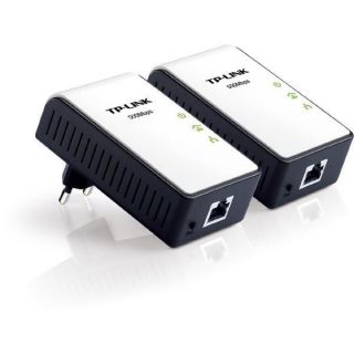 TP Link TL PA411KIT 500Mbit Powerline Mini Netzwerkadapter Kit