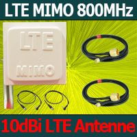 LTE Antenne MIMO 800MHz 10dBi GEWINN 10M Kabel Vodafone K5005 Huawei