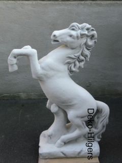 Pferd Pferde Gartenfigur Tierfigur Figur Beton Neu 411