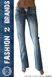 REPLAY Electra WV411 Damen Jeans Hose W25 L34 Blau Neu