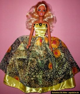 Nr.413 Kleid für Barbie Puppe Kleid Kleidung Prinzessin Abendkleid