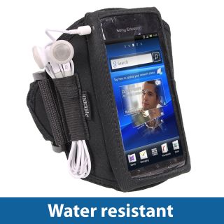 Innov8   Black Sports Armband for Sony Ericsson Xperia Arc S Android