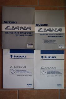  Werkstatthandbuecher Suzuki Liana RH 413 RH 416 und weitere Modelle