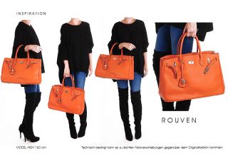 ROUVEN Orange ICONE 40 Tote Bag Handtasche Spy UVP699€