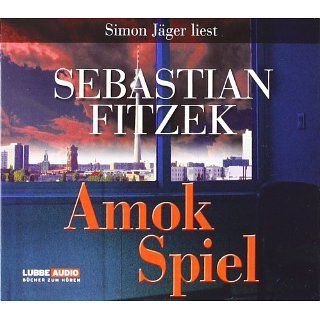Amok Spiel Lesung Sebastian Fitzek, Simon Jäger Bücher