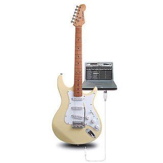 USB Guitar iAxe 624 BD Centari E Gitarre mit USB und Software, blonde