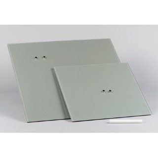 Glas /Magnet Boards, 350 x 350 mm, weiß Küche & Haushalt
