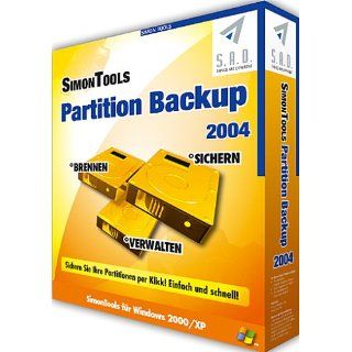 SimonTools Partition Backup 2004 Software
