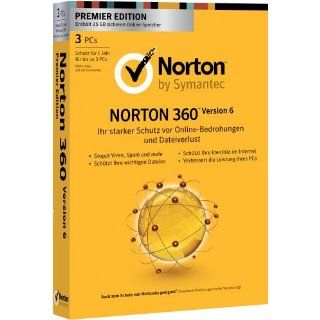 Norton 360 6.0 Premier Edition   3 PCs   Upgrade Software