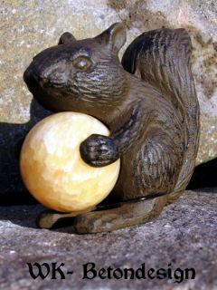Eichhörnchen Squirrel Skulptur Figur Tier WK Betondesig