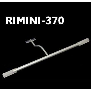 Aluminium matt Spiegelleuchte RIMINI 370 / Spiegellampe