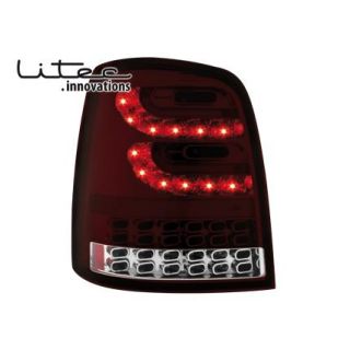 LITEC LED Rückleuchten Set Rot/Smoke für VW Touran 1T 03 10